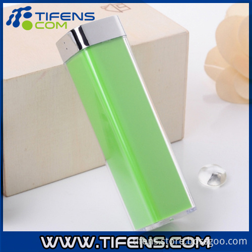 2600mAh Lipstick Shaped Power Bank Green